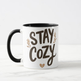 Taza Stay Cozy Mug | Hygge Lifestyle Comfort Gift