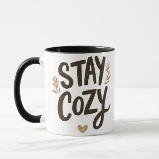Taza Stay Cozy | Regalo de comodidad de estilo de 