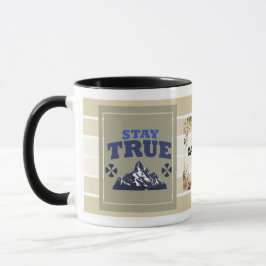 Taza Stay True Personalized Mountain Mug – Floral Adven