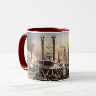Taza Steamboat de Nueva Orleans