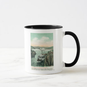 Taza Steamer de caballo blanco