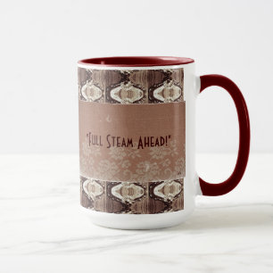 Taza Steampunk Brass & Lace Photo Mug conmemorativo