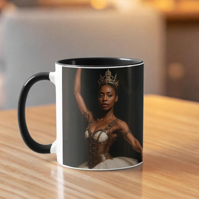 Taza Steampunk Royal Ballerina Elegante Fantasía (Subido por el creador)