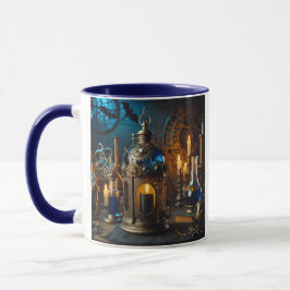 Taza Steampunk Victorian Científicos Góticos Lab Lanter