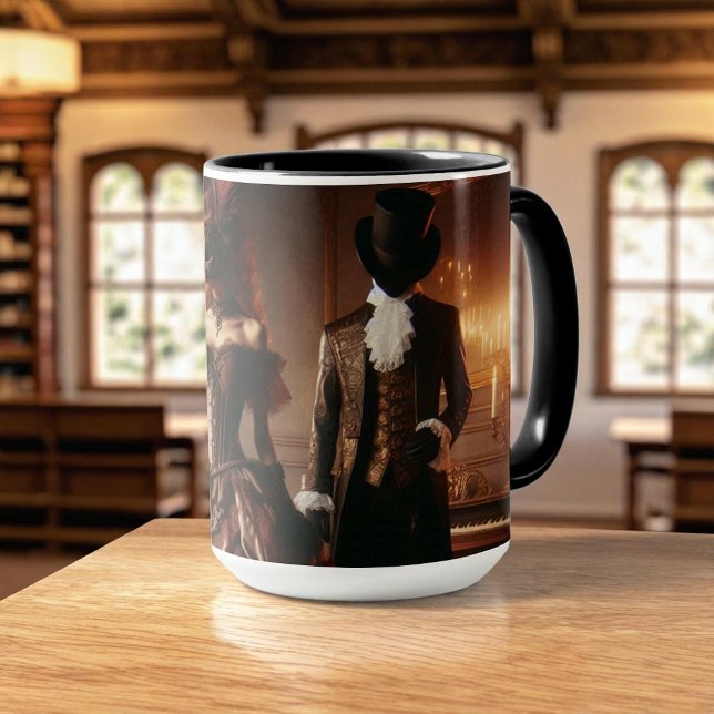 Taza Steampunk Victorian Fantasy Art Masquerade  (Subido por el creador)