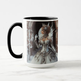 Taza Steampunk Victorian Industrial Winter Queen