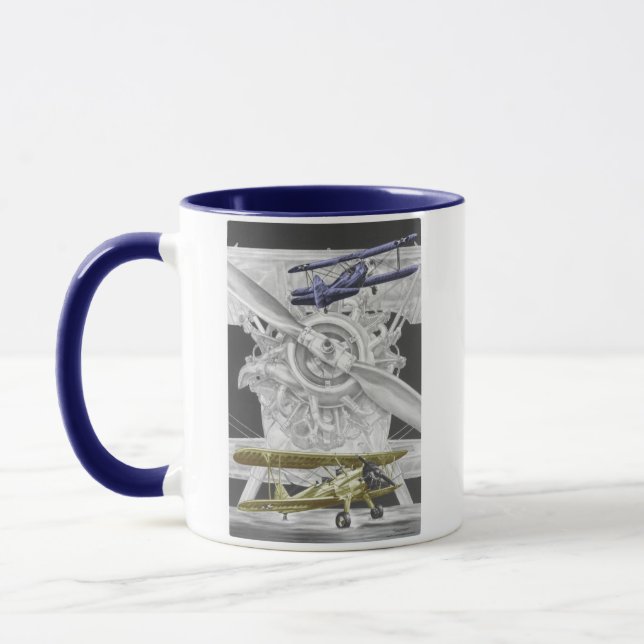 Taza Stearman Biplane (Izquierda)
