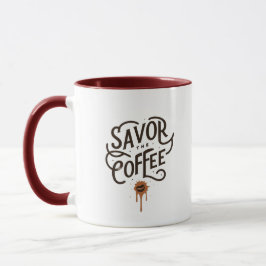 Taza Steer and Savor The Coffee Mug