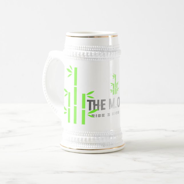 Taza Stein (Blanco/Dorado) (Anverso izquierdo)