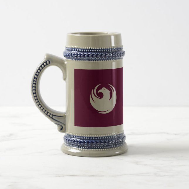Taza Stein con bandera de la ciudad de Phoenix, Ar (Izquierda)