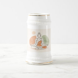 Taza Stein de Meditación Yoga Minimalista