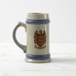 Taza Stein del Escudo de la Familia O'Brien