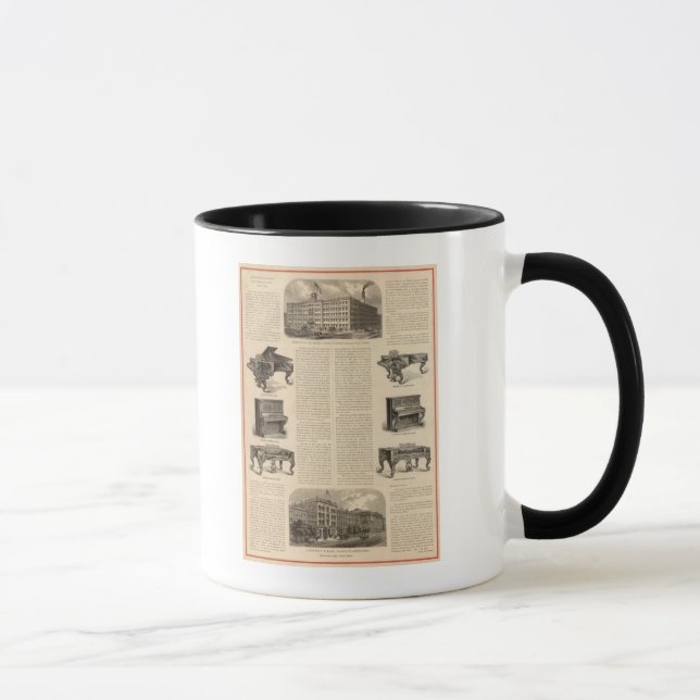 Taza Steinway e hijos, fabricantes de piano (Derecha)