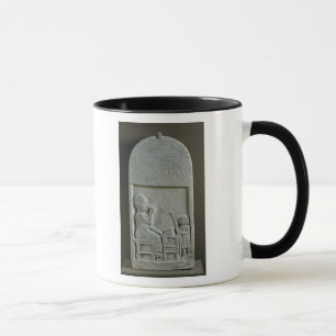 Taza Stela de Si'gabbor, sacerdote de dios de la luna