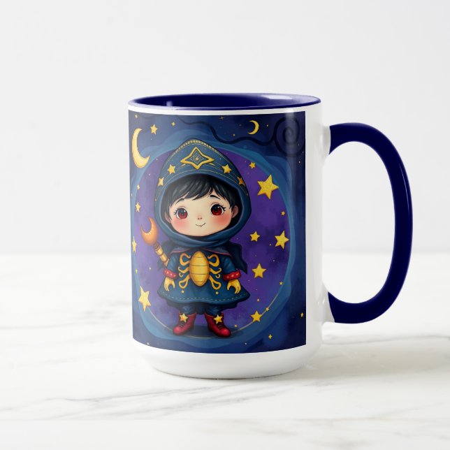 Taza Sternzeichen Skorpion–Kleiner Wächter der Sterne (Derecha)
