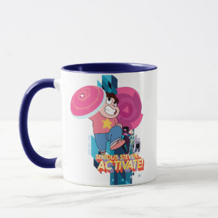 Taza Steven Universe Steven serio... ¡Activa!