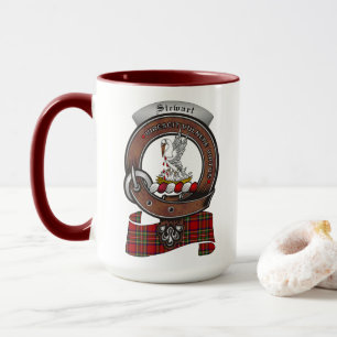 Taza Stewart Clan Badge Combo 15oz Mug