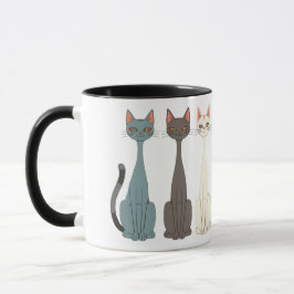 Taza Still Tired Cats - Cat Mom Kitty Lover - Graphic