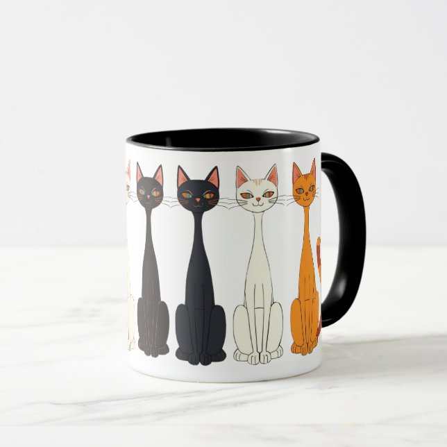 Taza Still Tired Cats - Cat Mom Kitty Lover - Graphic (Anverso derecho)