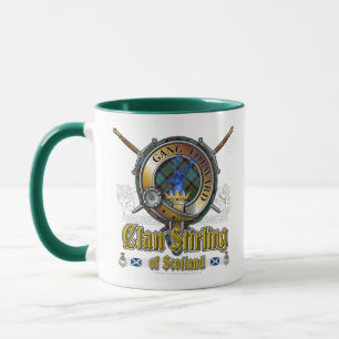 Taza Stirling Clan Badge