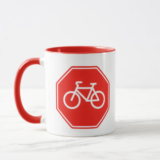Taza Stop vélo mug