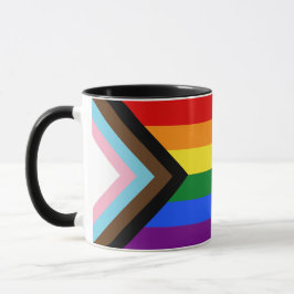 Taza Stories Matter Gay Pride Intersection Rainbow Flag