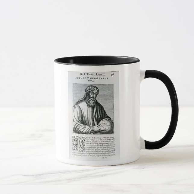 Taza Strabo, ilustracion de Andre Thevet (Derecha)