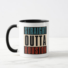 Taza Straight Outta Houston Texas TX
