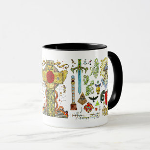 Taza Strange Magic Circle Sigil Chaos Magic Witchcraf