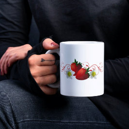 Taza Strawberries Mug