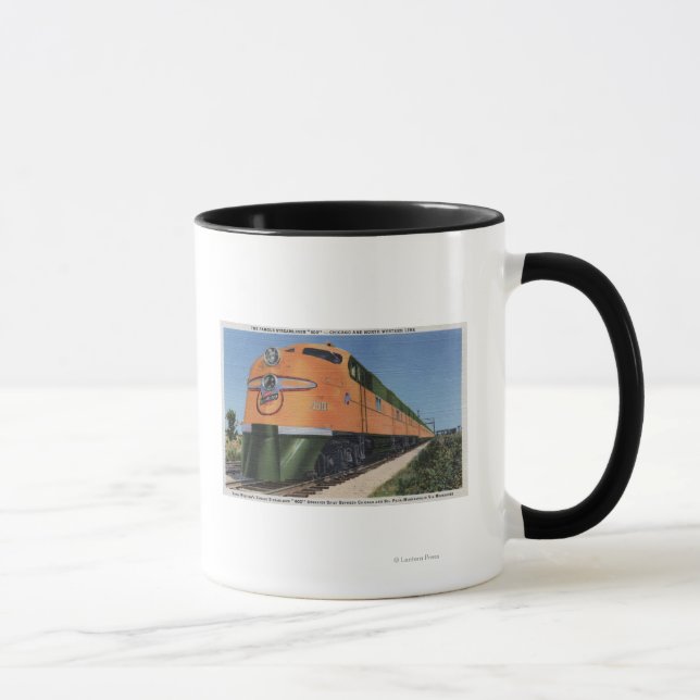 Taza Streamliner "400" a Milwaukee (Derecha)