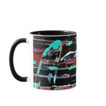 Structural Interference – Abstract Coffee Mug