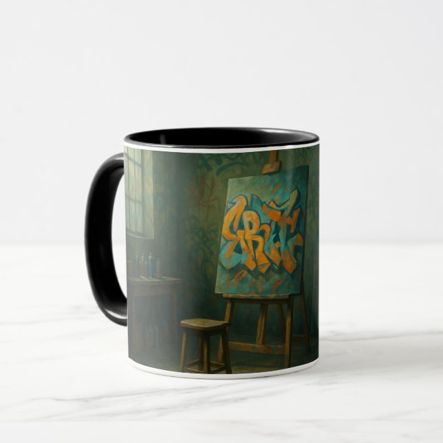 Taza Studio Mug de artista de Gaffiti (Anverso izquierdo)