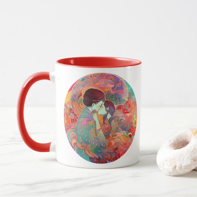 Taza Su amor, su camino (Con donut)