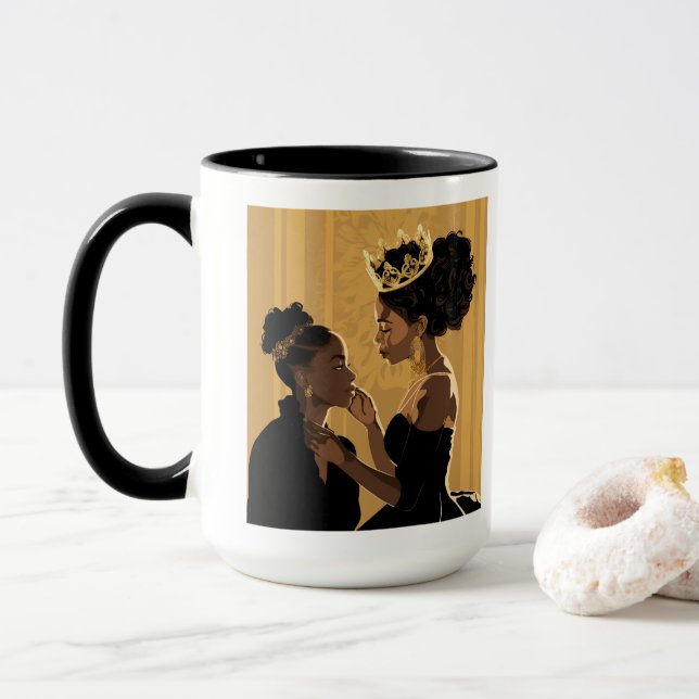 TAZA SU CORONA #2 (Con donut)