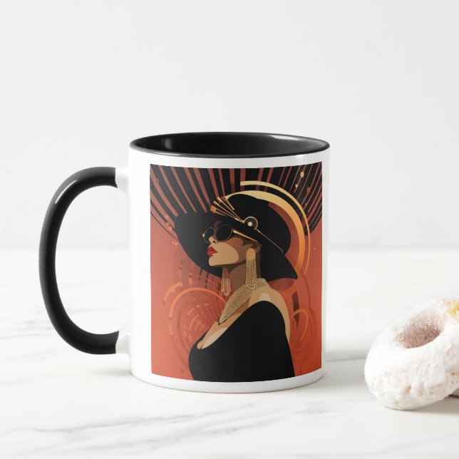 TAZA SU CORONA #3 (Con donut)
