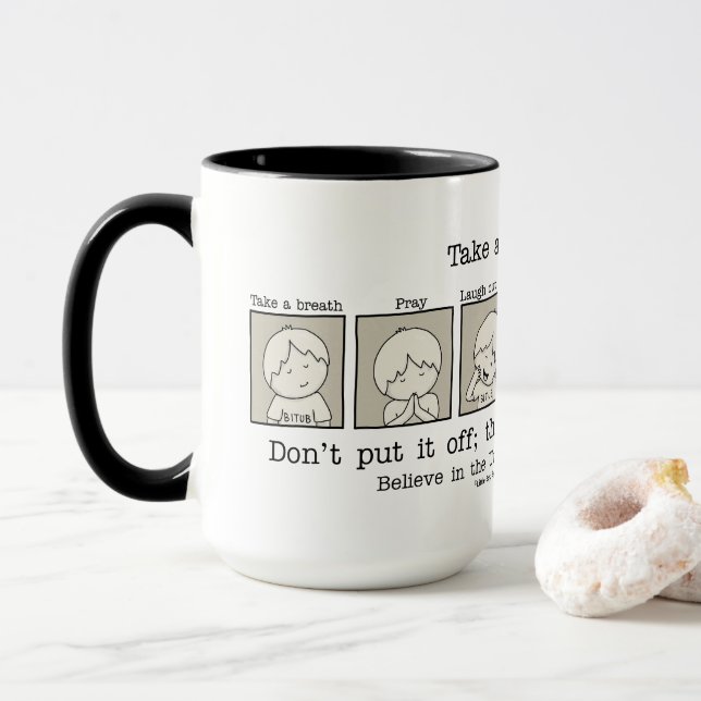 Taza Su momento AHORA (Con donut)