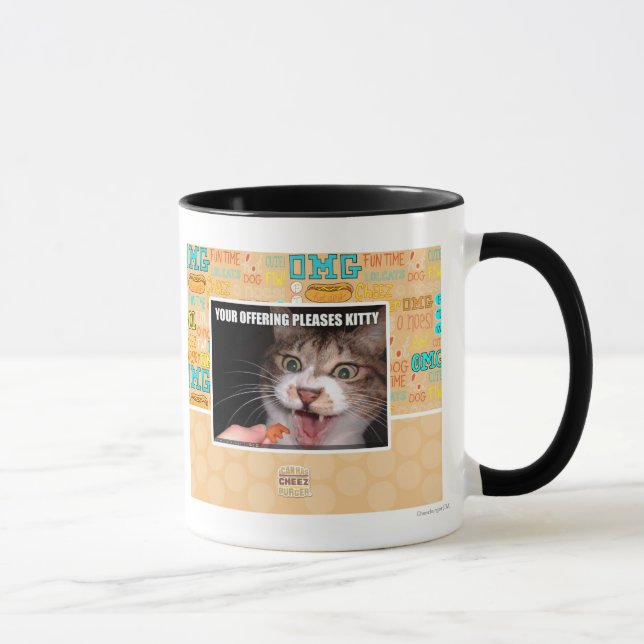 Taza Su Oferta Alegra A Kitty (Derecha)