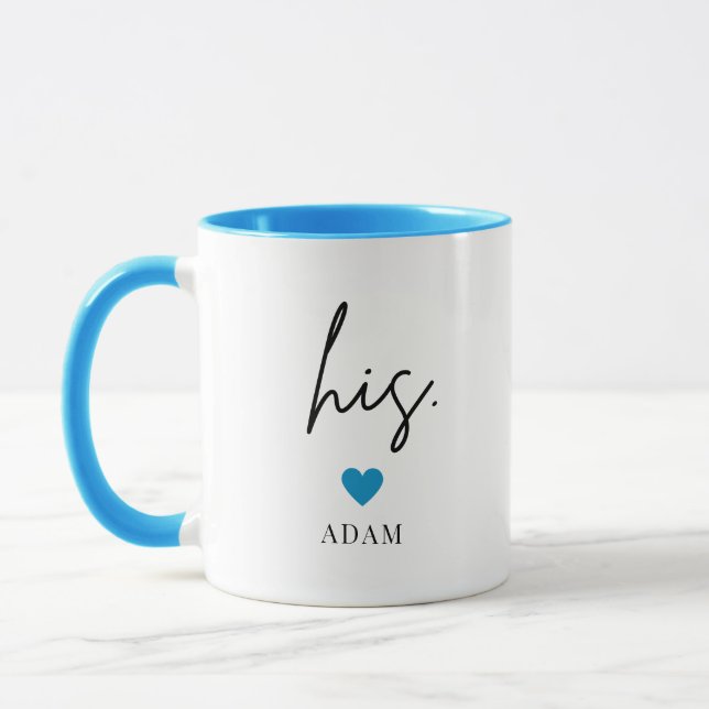 Taza Su pareja y sus nuevos amantes (Izquierda)
