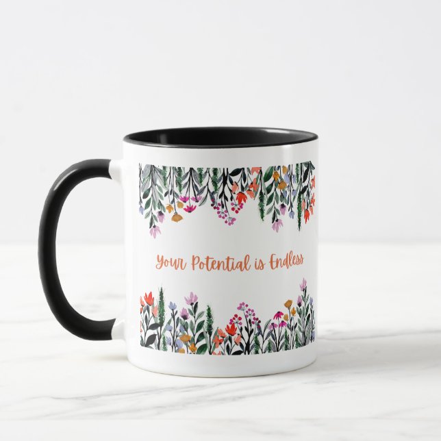 Taza Su potencial es infinito (Izquierda)