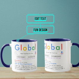 Taza Su propio motor de búsqueda Funny 11oz