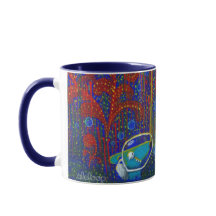 Taza subacuática del perro