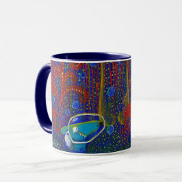 Taza subacuática del perro