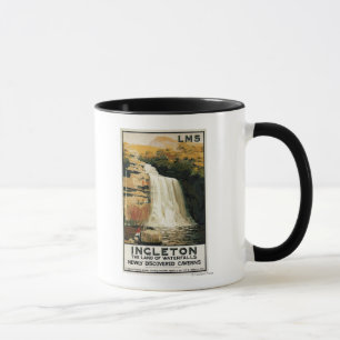 Taza Subida de los espectadores en el poster del