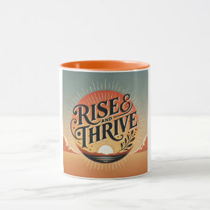Taza Subir Y Prosperar Inspirador
