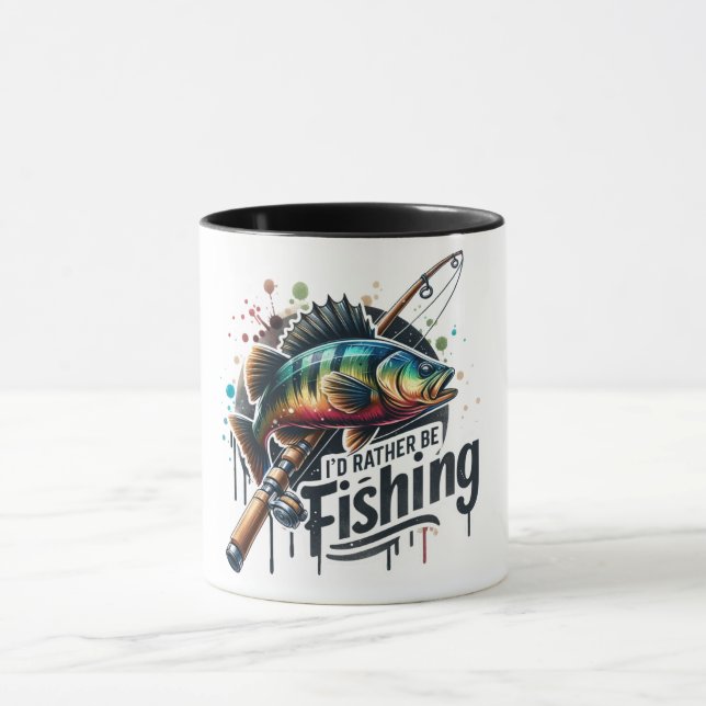 Taza Sublimación de pesca/ Prefiero Pescar (Centro)