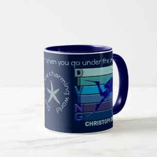 Taza Submarinismo - Personalizable personal para hombre