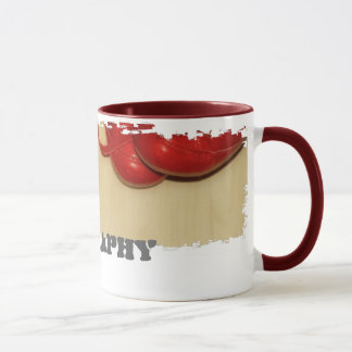 Taza sucia del campanero de la frontera