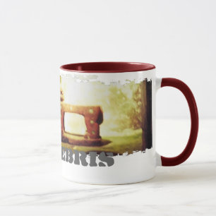 Taza sucia del campanero de la frontera