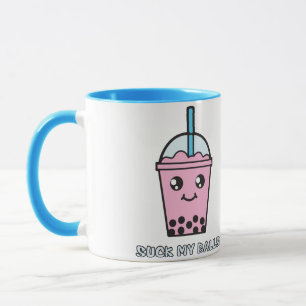 Taza Suck My Balls (Té de burbujas)